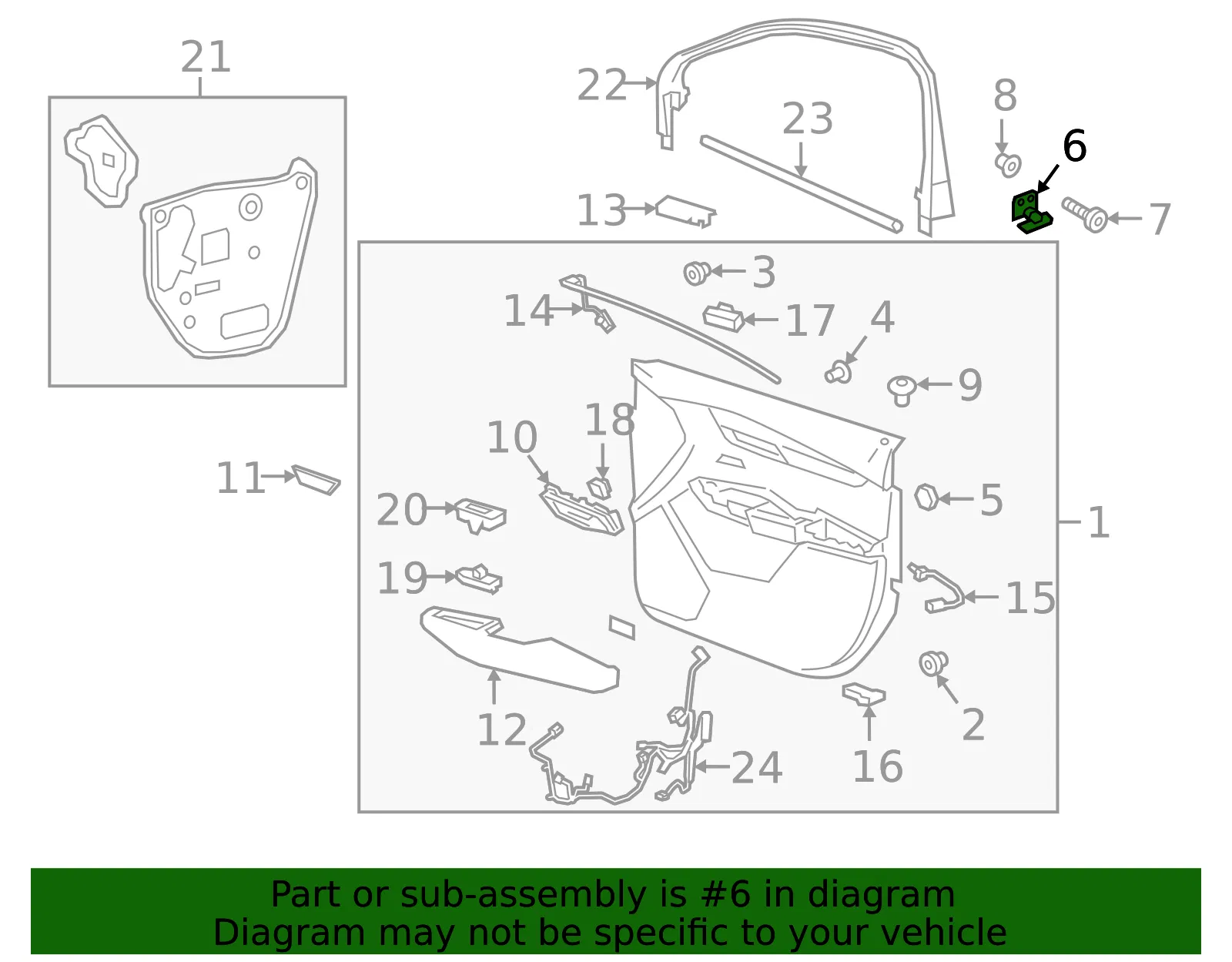 Bracket - GM (84525587) - view 3
