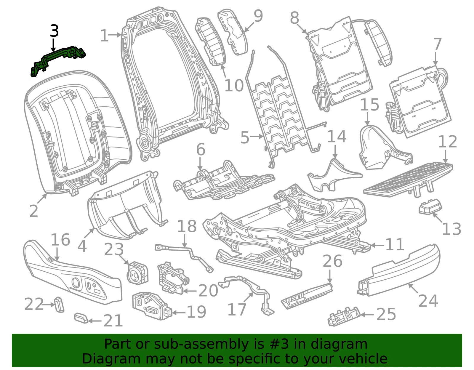 Support Bracket - GM (84535660) - view 4