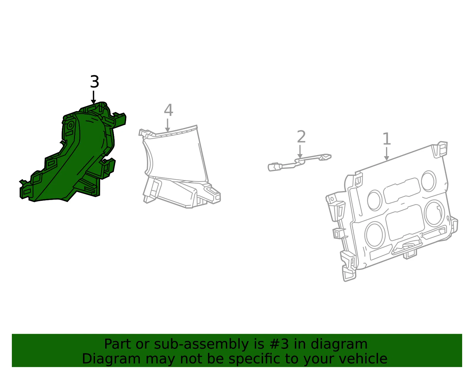 Lower Panel - GM (84540802) - view 3