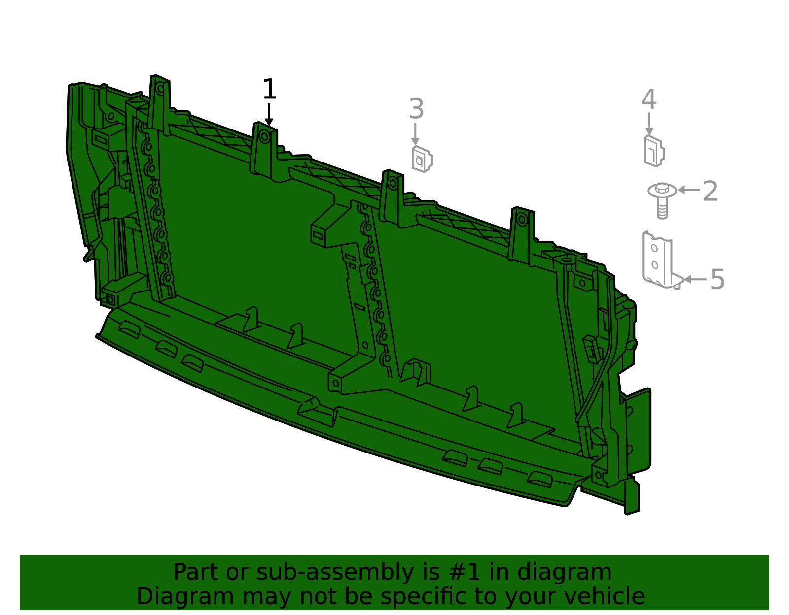 Front Panel - GM (84554638) - view 3