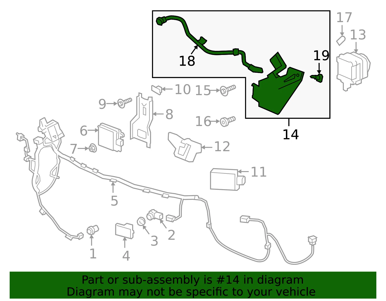 Bracket - GM (84615461) - view 3