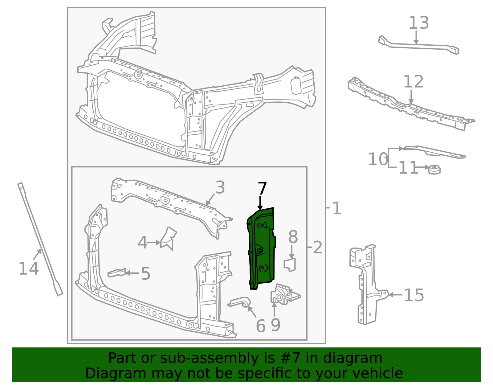 Side Panel - GM (84625276) - view 4