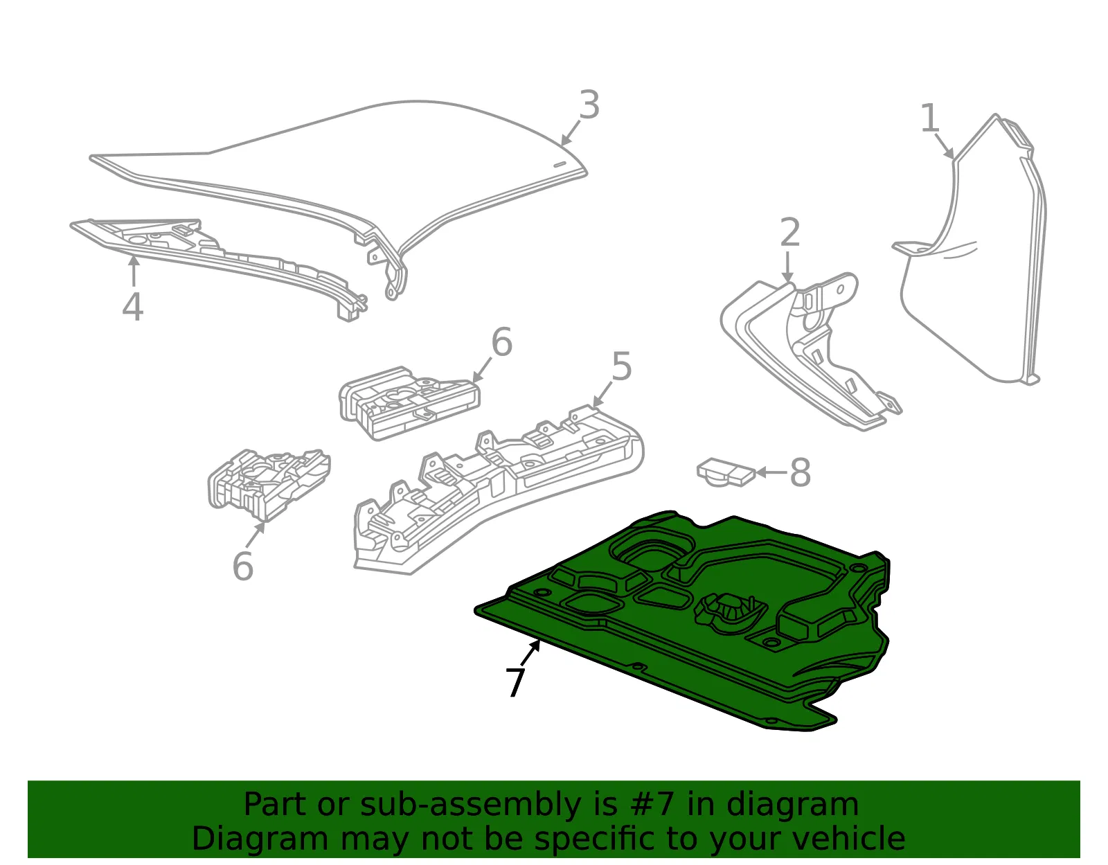 Lower Panel - GM (84638461) - view 3