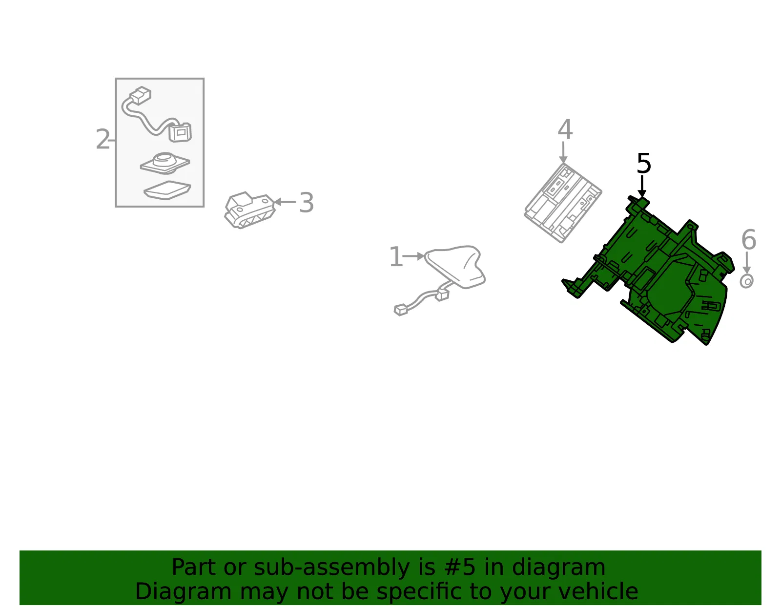 Bracket - GM (84663526) - view 3