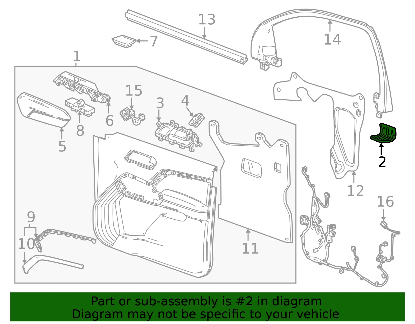 Support Bracket - GM (84721573) - view 3