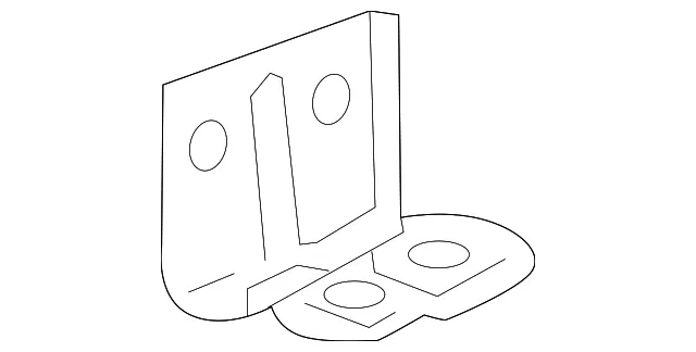 Support Bracket - GM (84721574) - view 2