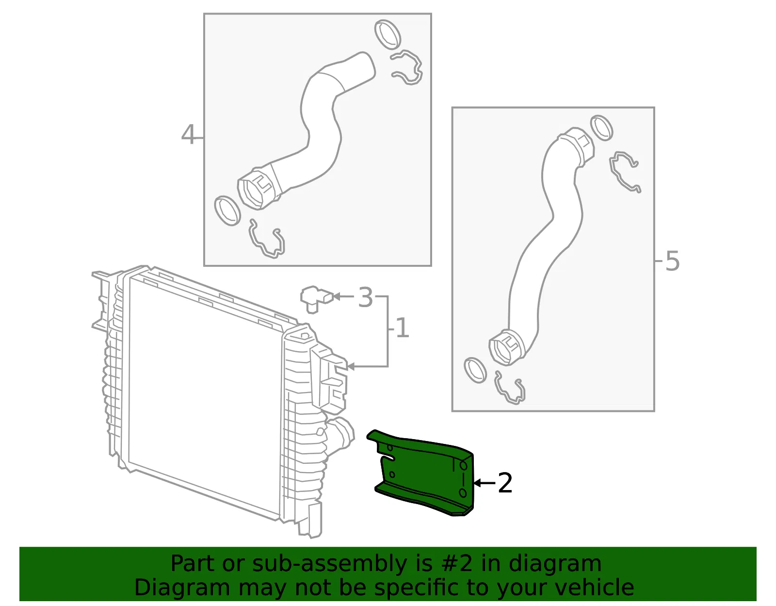 Mount Bracket - GM (84722279) - view 3