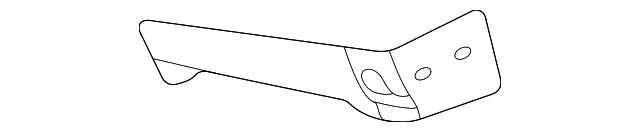 Driver Side Rear End Panel Reinforcement - GM (84733671)