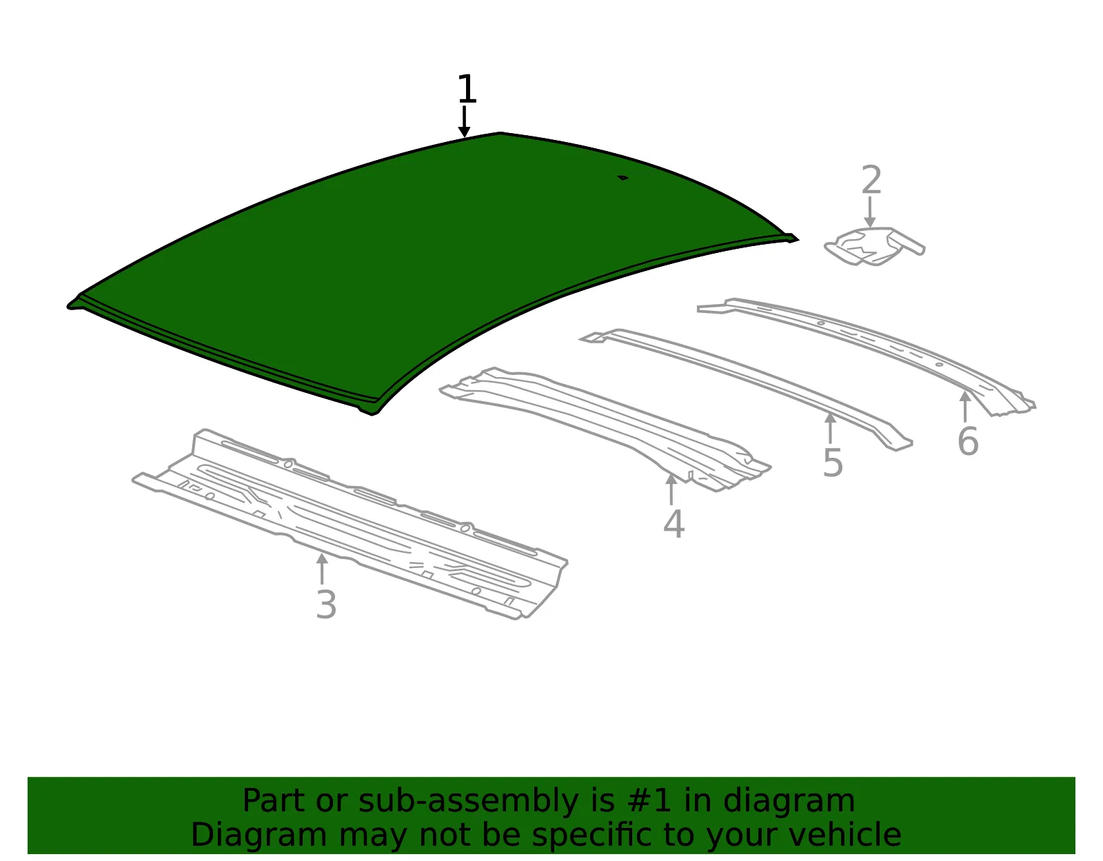 F Panel - GM (84757633) - view 3