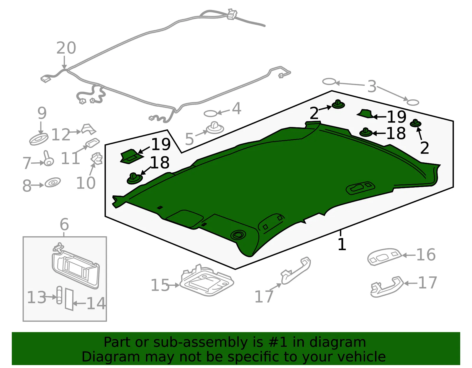 F Panel - GM (84773717) - view 2