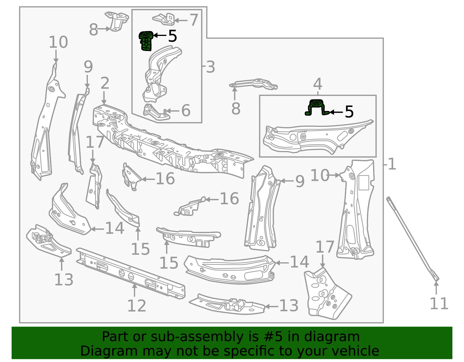 Side Support Bracket - GM (84785722) - view 3