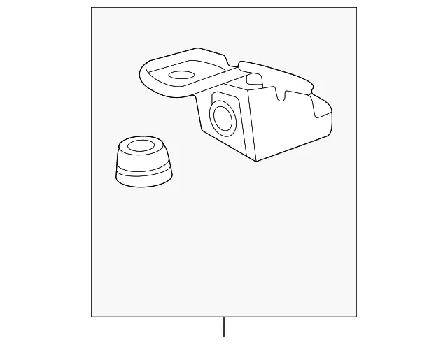Upper Bracket - GM (84791148) - view 2