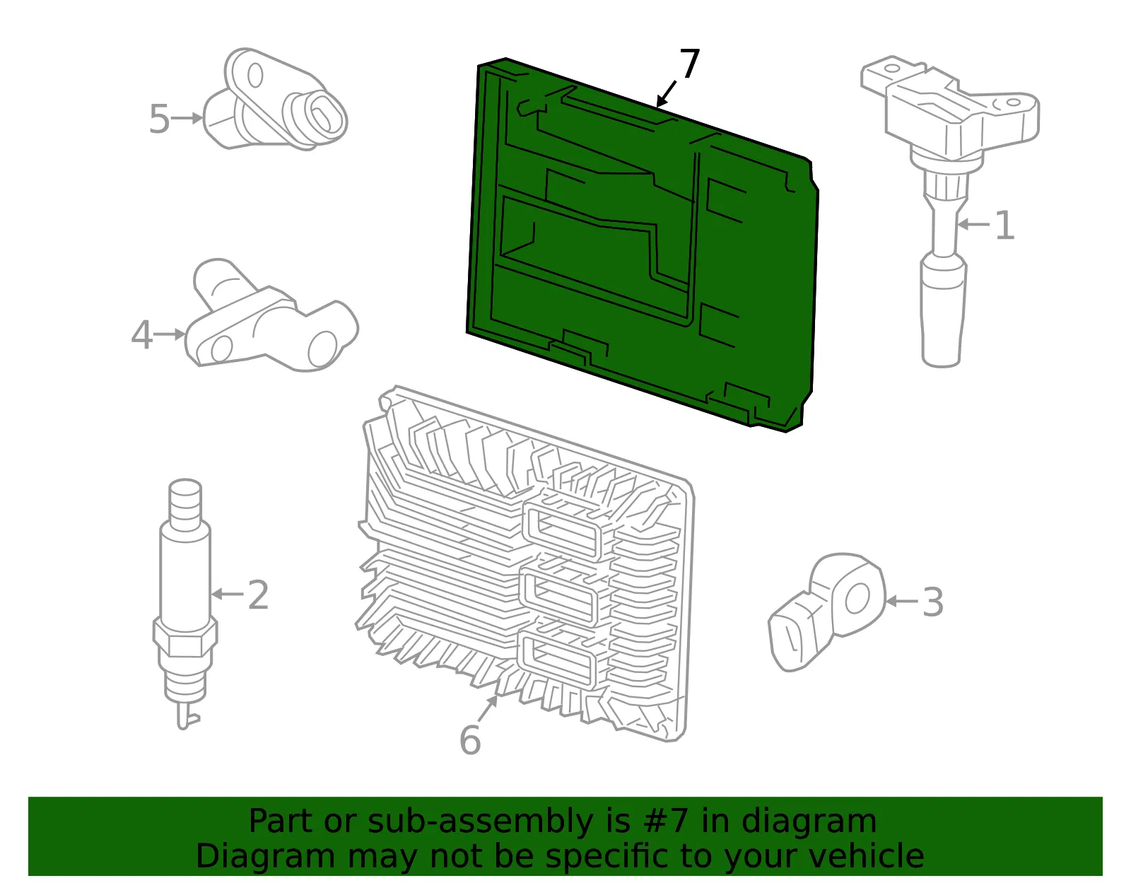 Mount Bracket - GM (84799323) - view 3