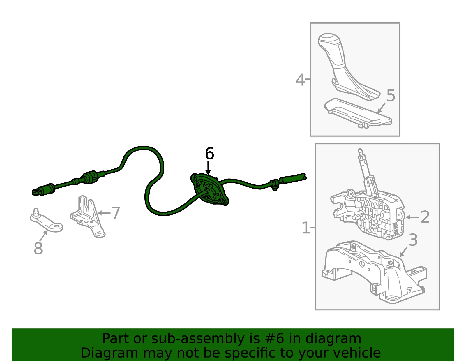 Control Cable - GM (84833606) - view 4
