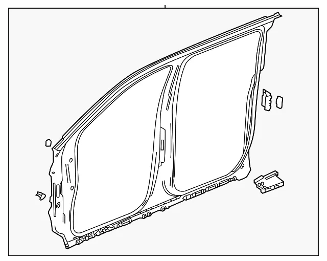 Body Driver Side Outer Panel - GM (84847766) - view 2