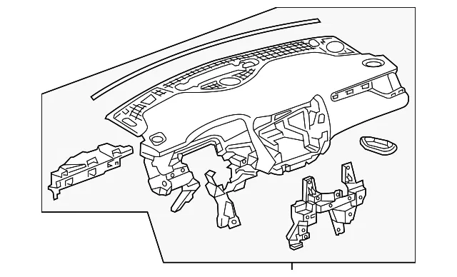 F Panel - GM (84861862) - view 2