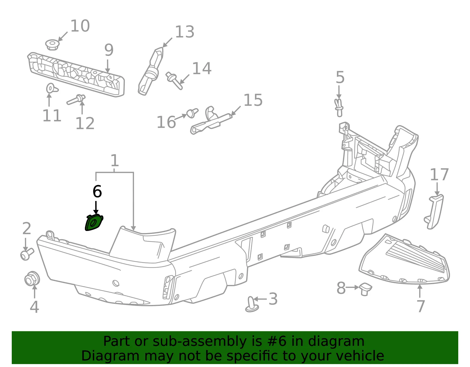 Bracket - GM (84864142) - view 3
