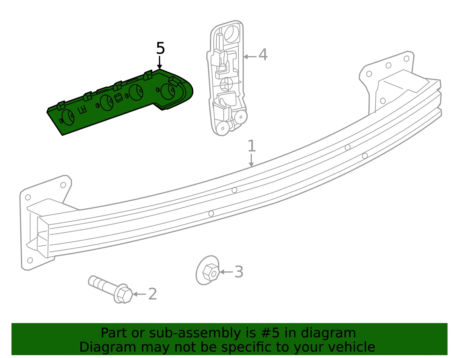 Guide Bracket - GM (84881900) - view 3