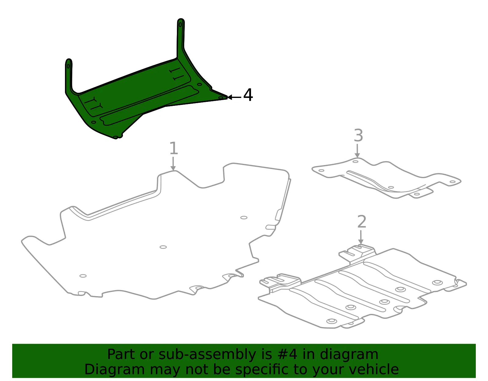 Support Bracket - GM (84913731) - view 3