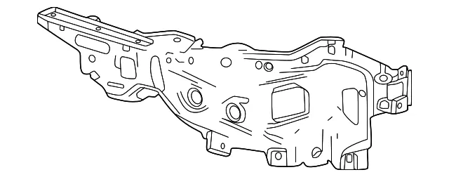 Outer Bracket - GM (84914529) - view 2