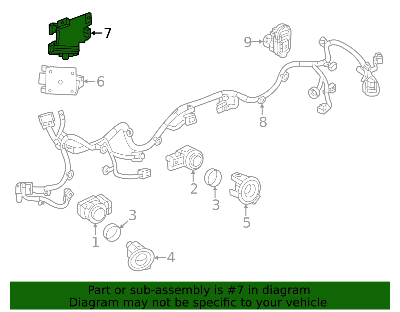 Mount Bracket - GM (84939192) - view 3