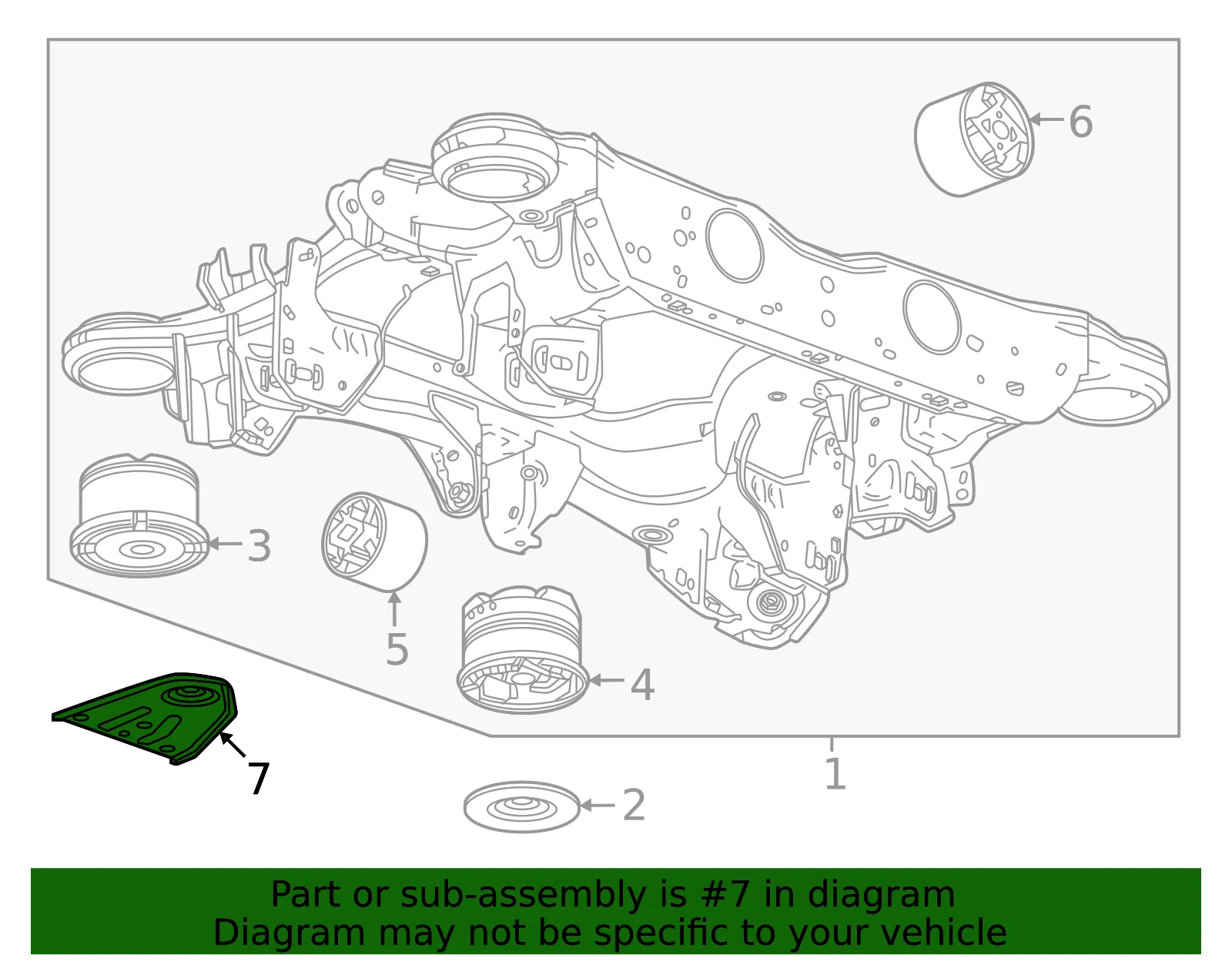 Support Bracket - GM (84975638) - view 3