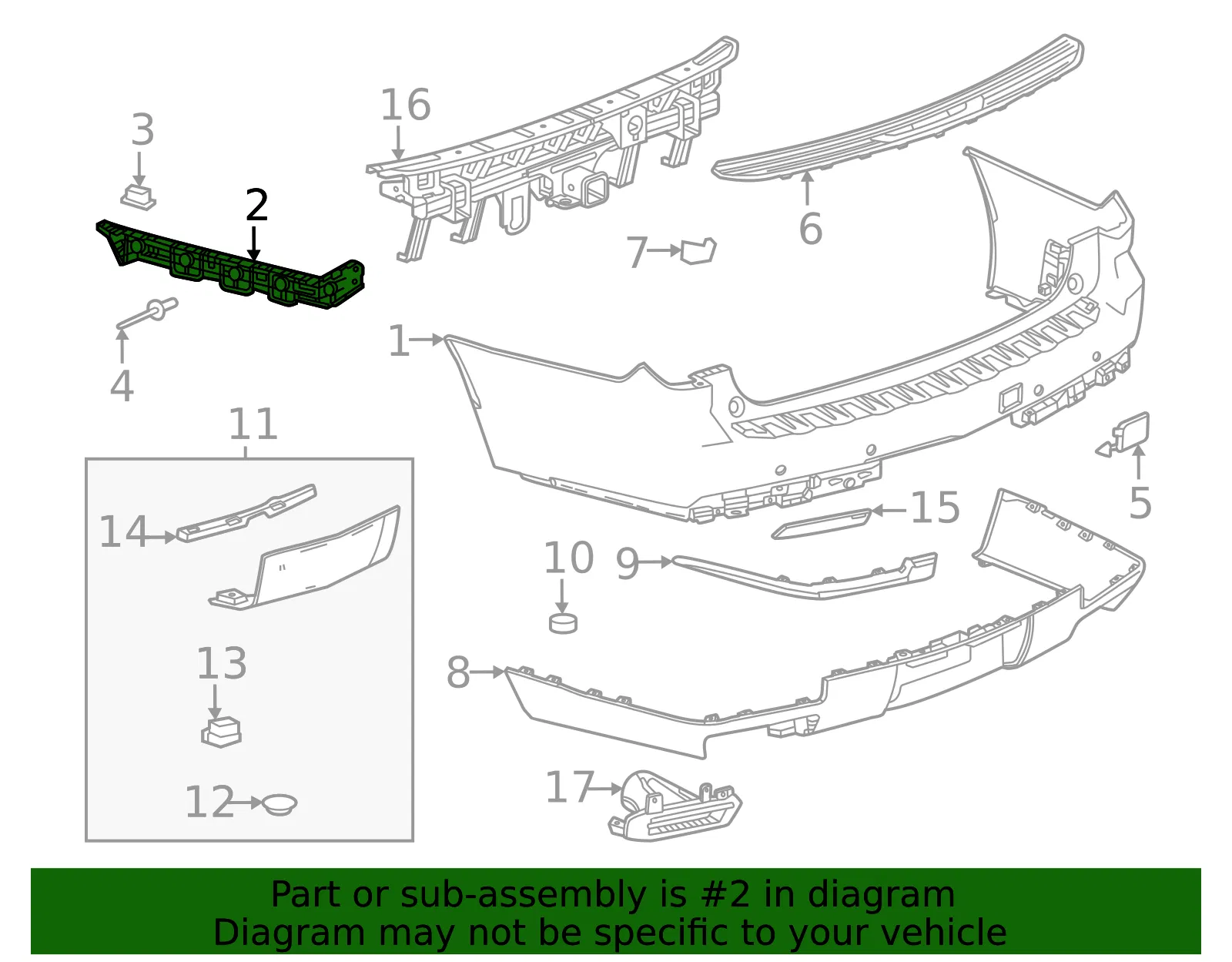 Guide Bracket - GM (84977779) - view 3