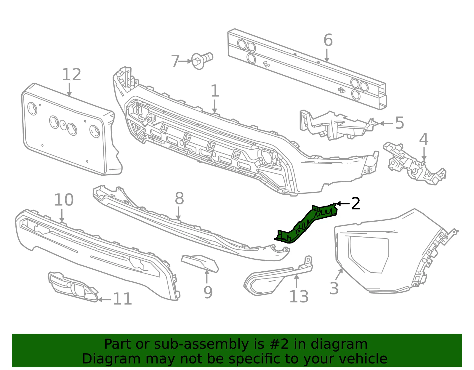Side Bracket - GM (84979994) - view 4