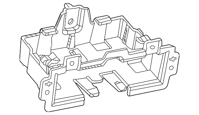 Serial Data Gateway Bracket - GM (84984635) - view 2