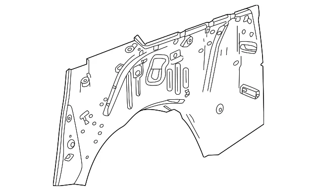 F Panel - GM (85054653) - view 2