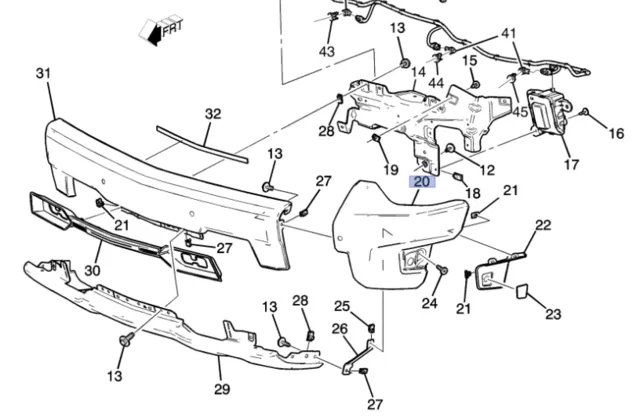 Side Panel - GM (85072735)