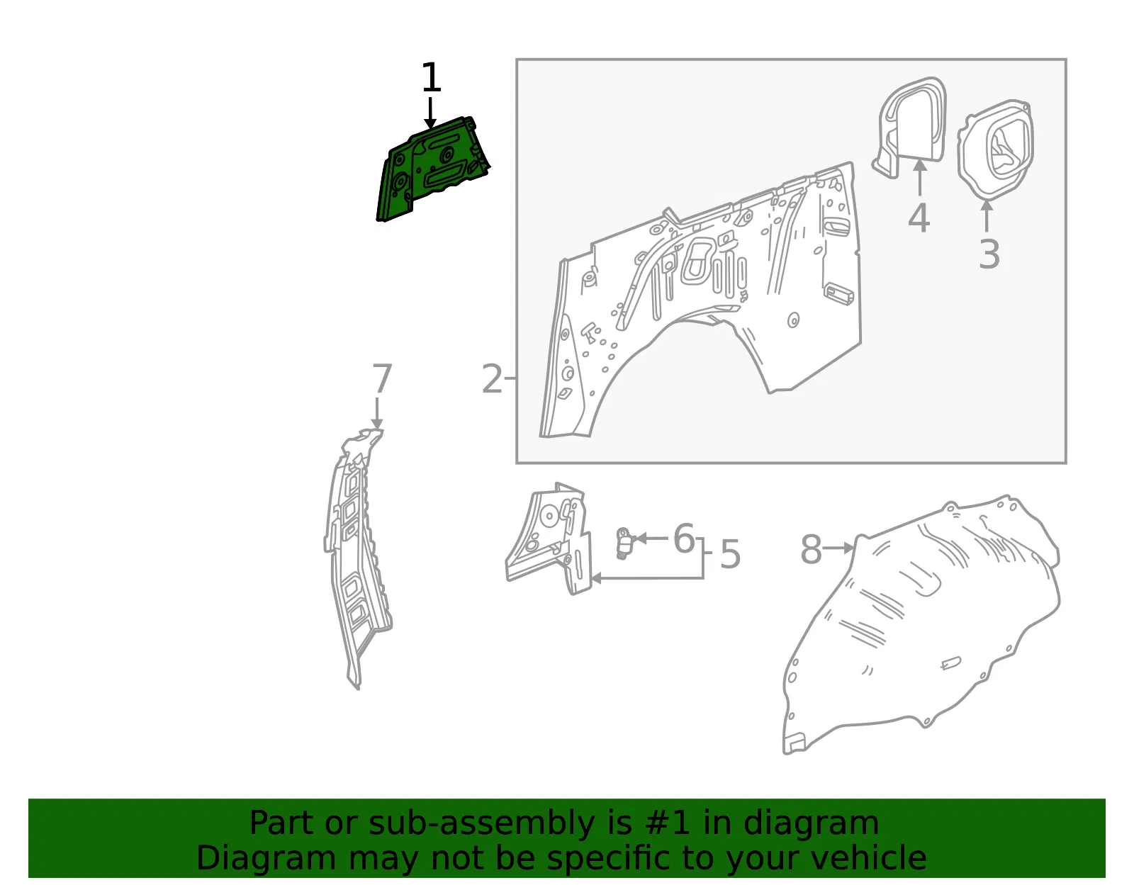 Upper Panel - GM (85109693) - view 4