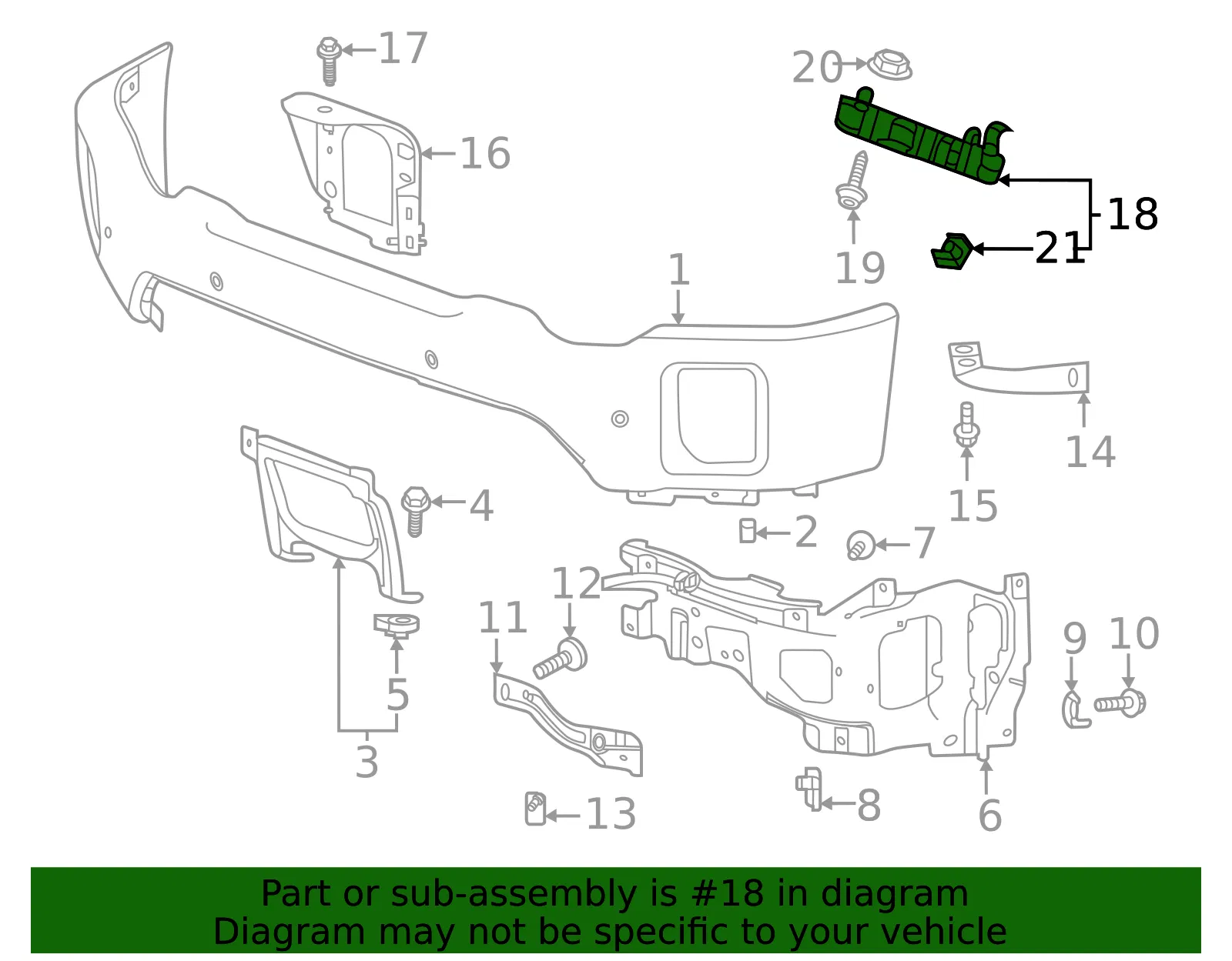 Guide Bracket - GM (85110200) - view 4
