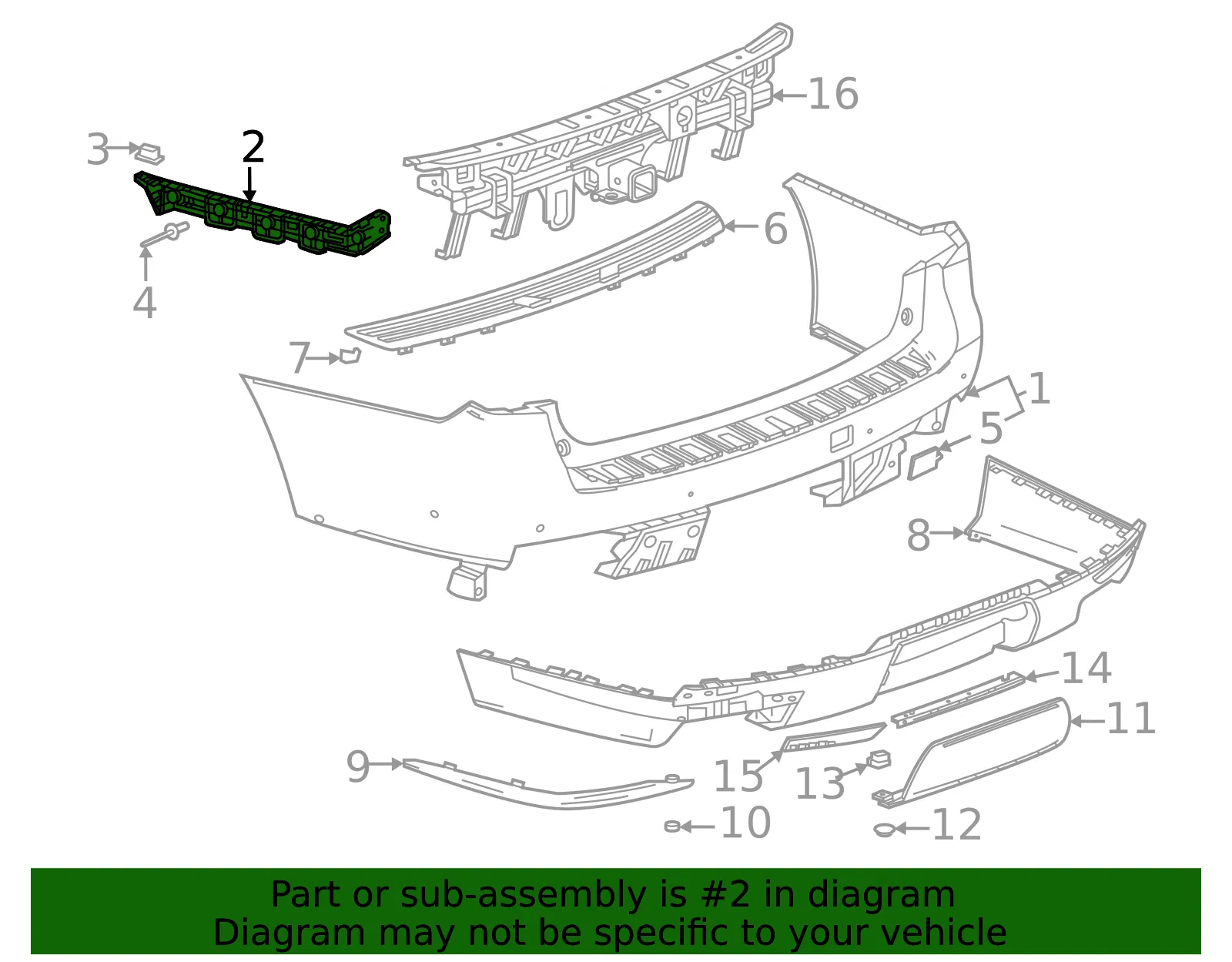 Guide Bracket - GM (85115424) - view 4