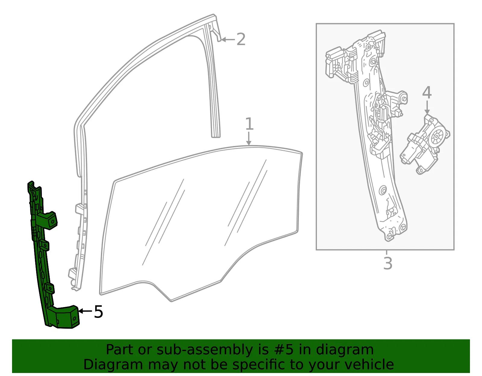 Front Guide - GM (85124064) - view 3