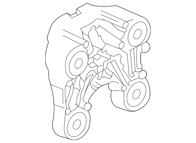 Mount Bracket - GM (85126631) - view 2