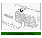 Front Camera Bezel - GM (85131217) - view 6