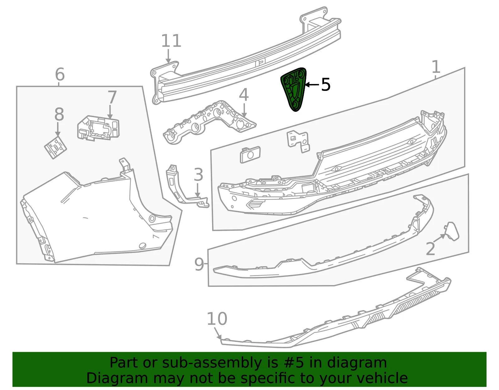 Inner Bracket - GM (85135219) - view 3