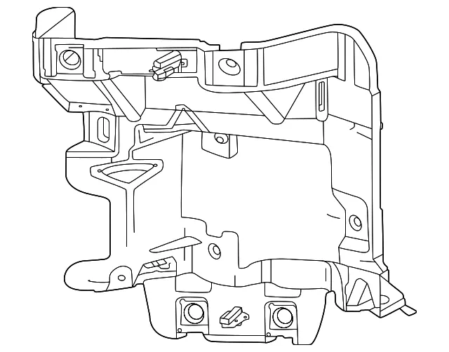 Mount Bracket - GM (85135284) - view 2