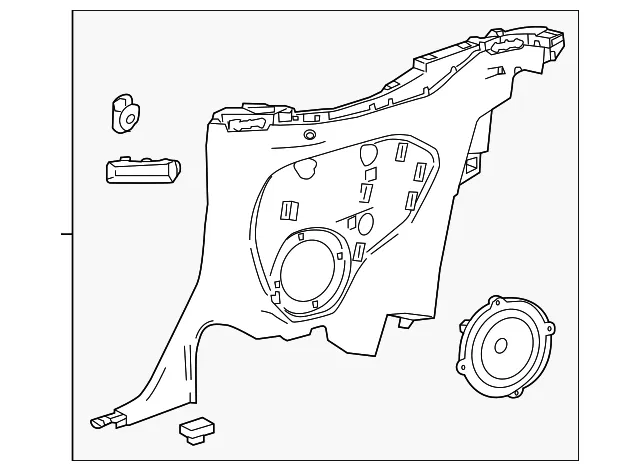 F Panel - GM (85148202) - view 2