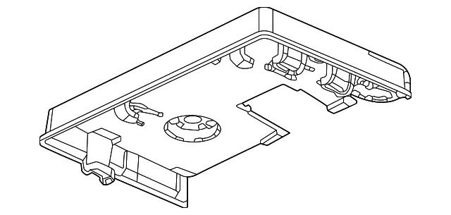 Mount Bracket - GM (85166826) - view 2
