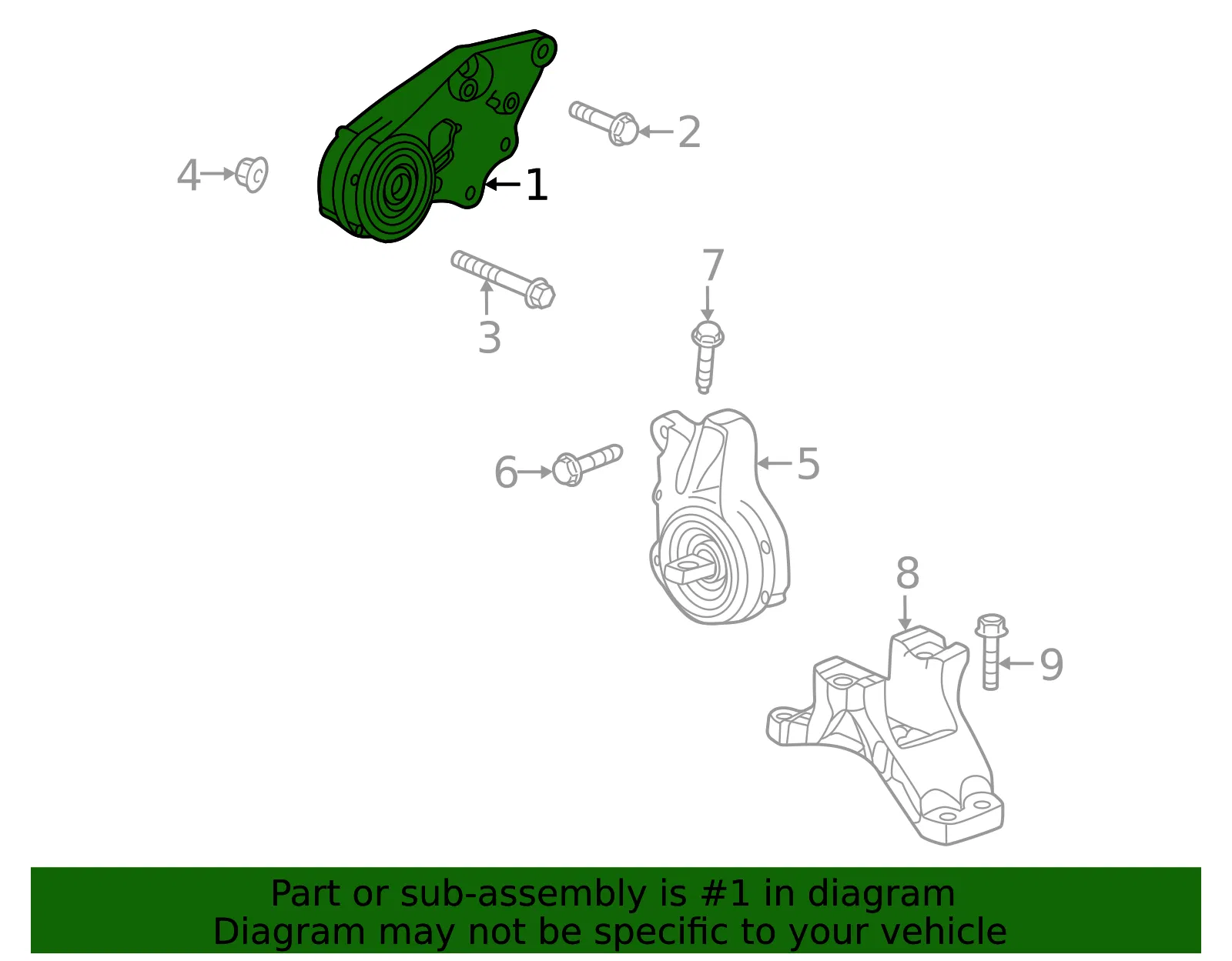 Front Mount - GM (85516976) - view 3