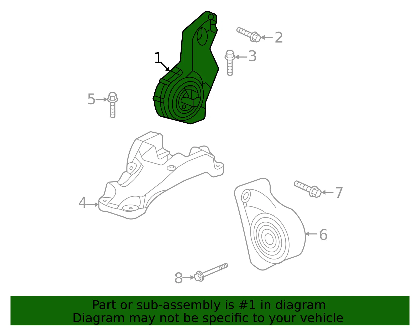 Front Mount - GM (85516984) - view 3