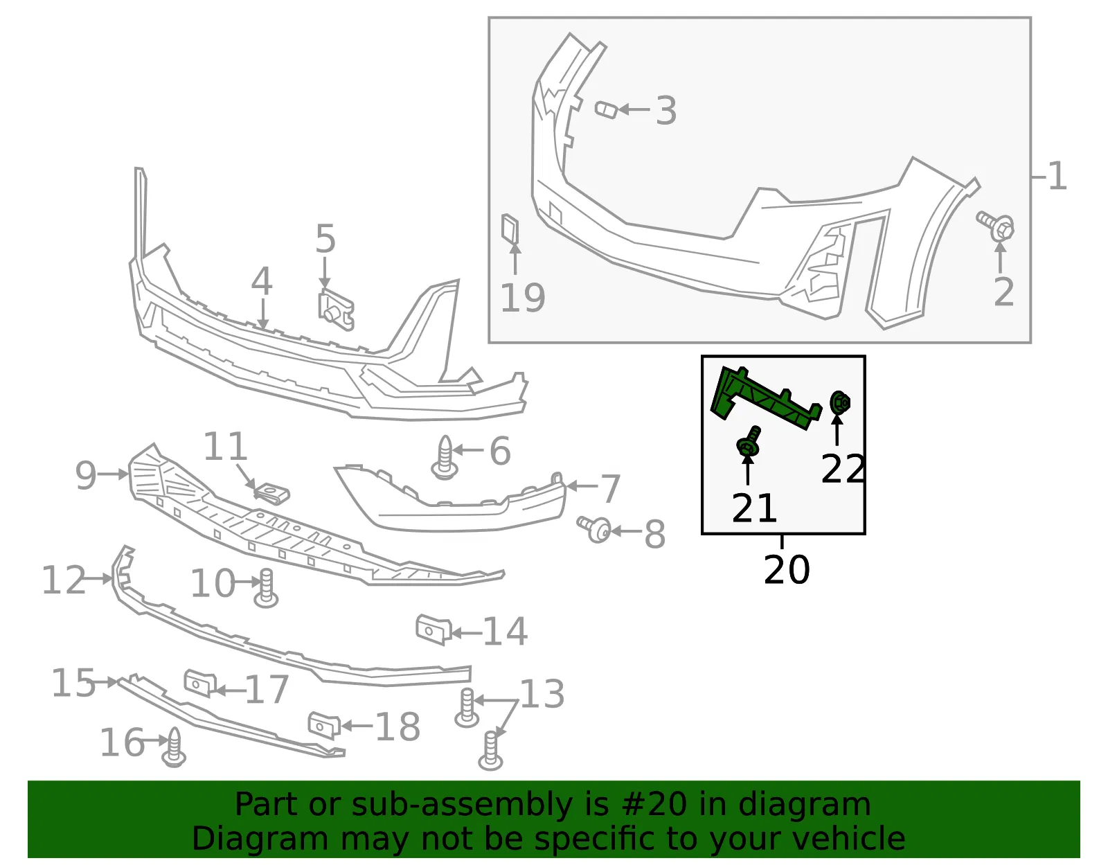 Guide Bracket - GM (85520350) - view 3