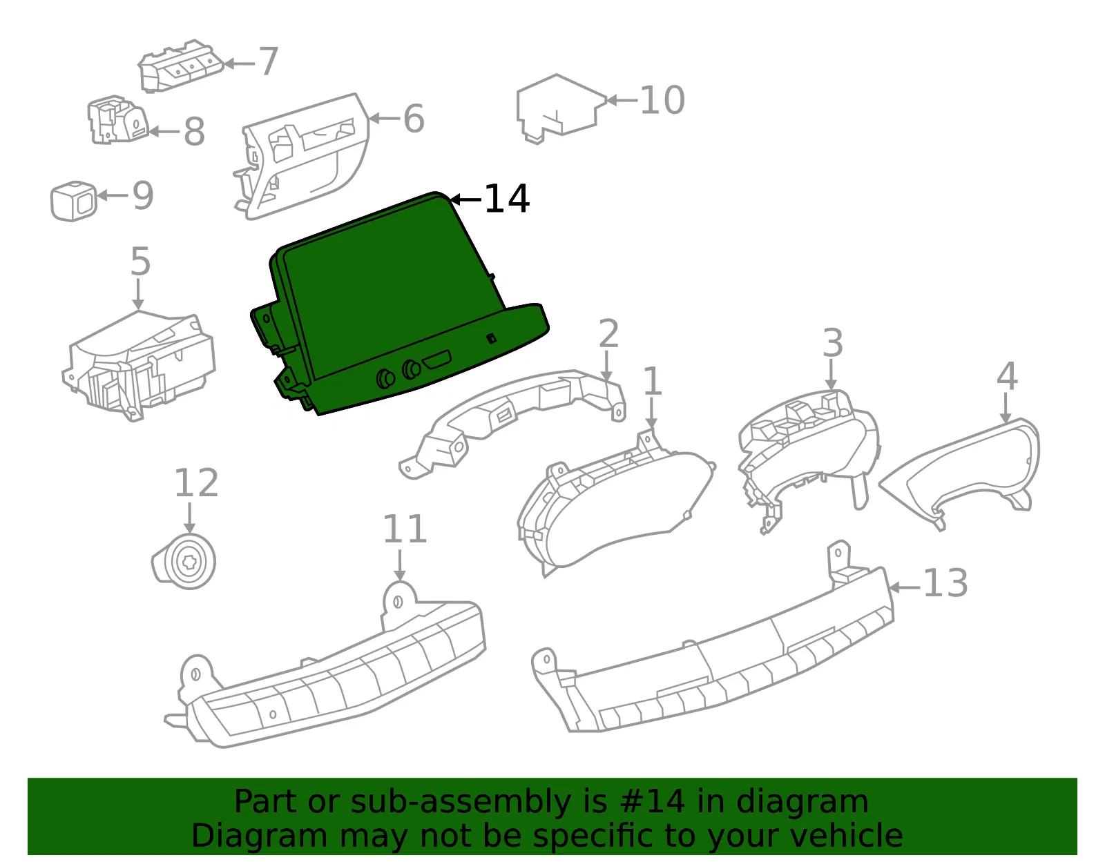 Control Assembly - GM (85527863) - view 2