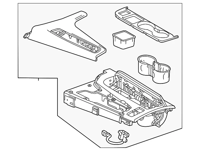 Shift Panel - GM (85529175) - view 2