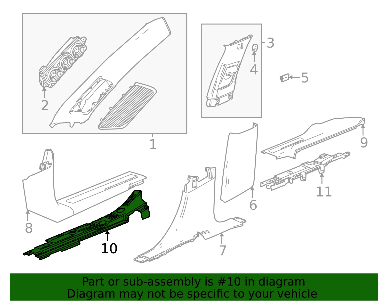Support Bracket - GM (85532070) - view 3