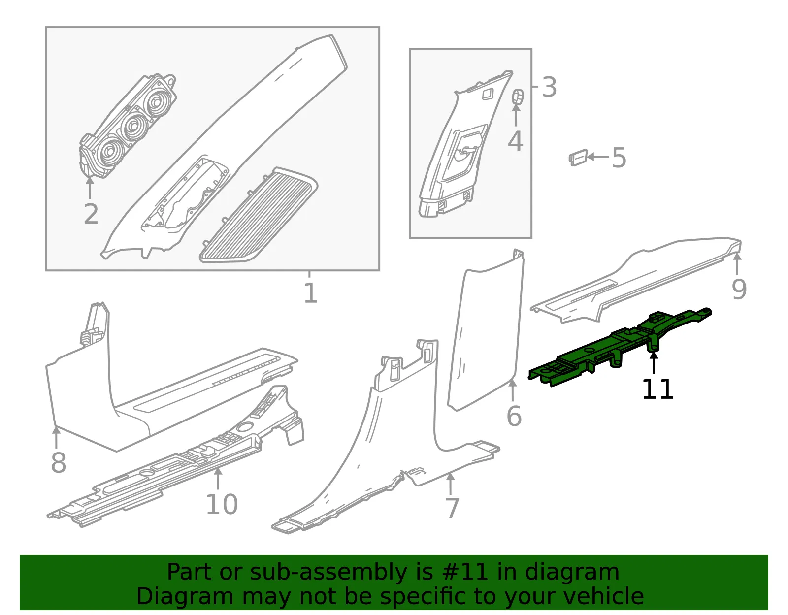 Support Bracket - GM (85532074) - view 3
