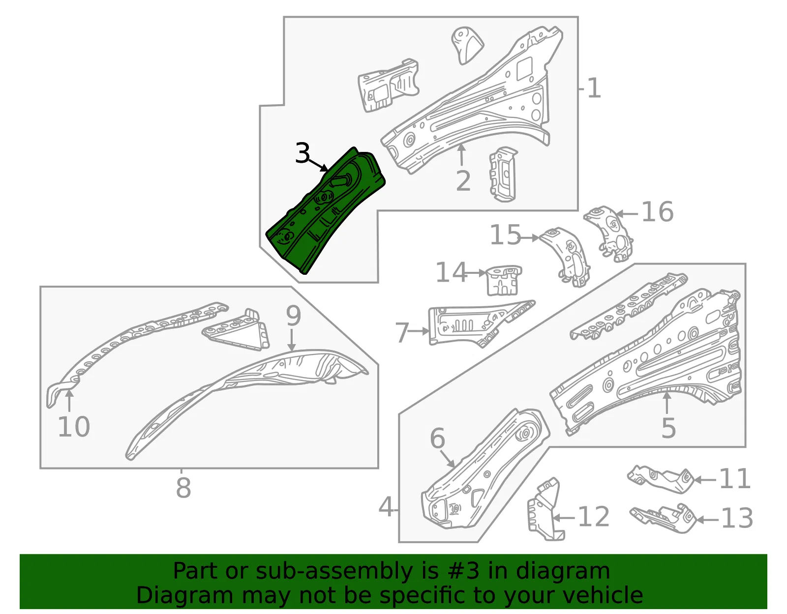 Front Panel - GM (85533083) - view 3