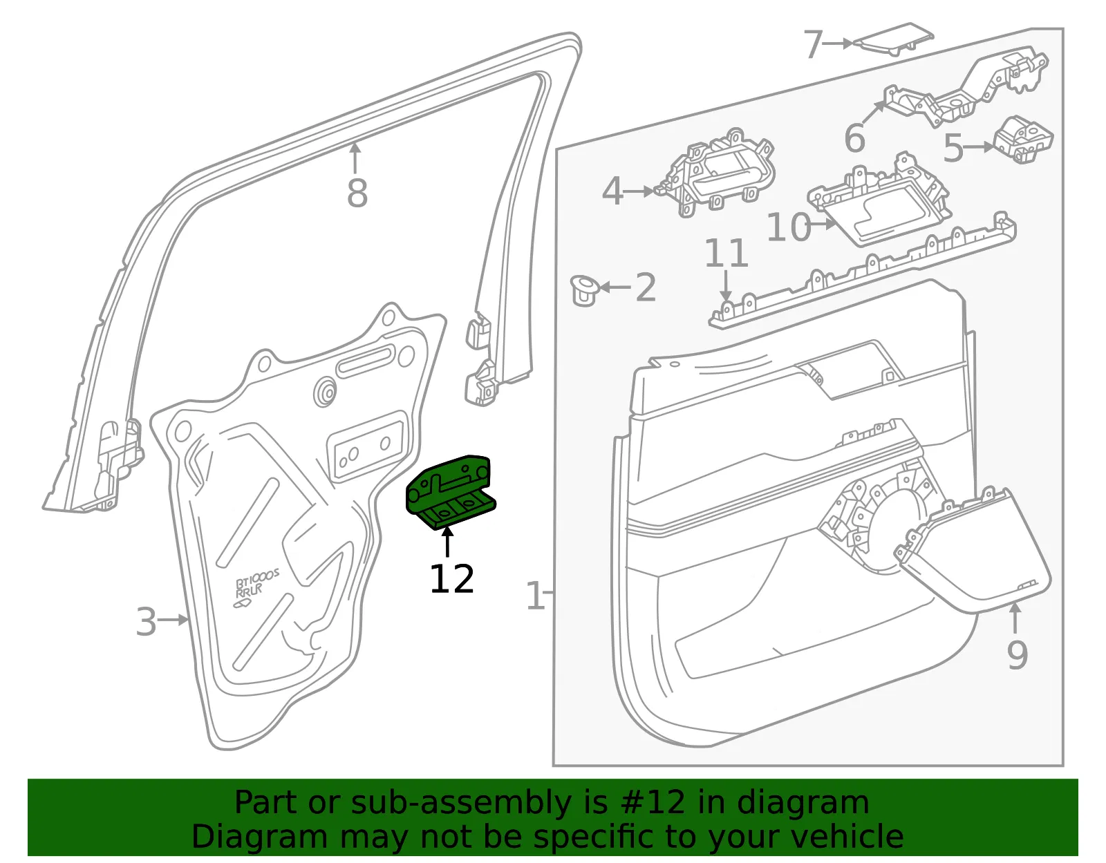 Bracket - GM (85535291) - view 3